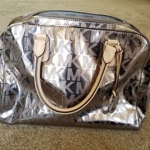 Michael Kors Large Metallic Purse